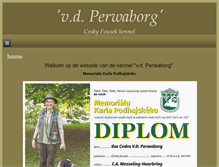 Tablet Screenshot of perwaborg.nl